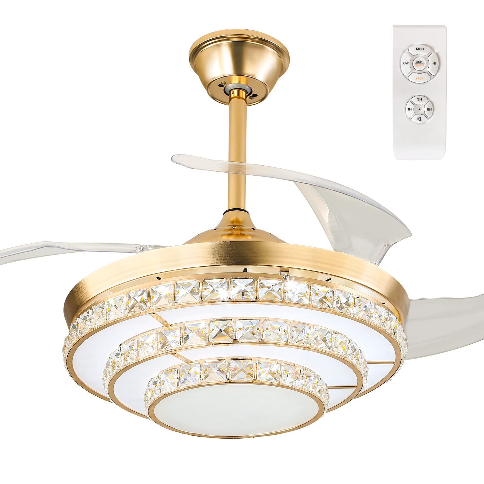 OhLectric 42 Inch Ceiling Fan Replacement Blades with PreDrilled Holes