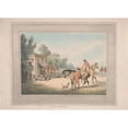 thumbnail image 3 of Samuel Howitt 14x11 Black Modern Framed Museum Art Print Titled - Going Out of Kennel (1802), 3 of 5