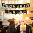 thumbnail image 5 of Grad Gifts! Boovnll Graduation Banner, Gold Glitter Graduation Party Banner DIY Congrats Grad Banner for Home, School, Congratulation Graduations Party Supplies, Graduation Decorations 2025, 5 of 8