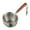 C, variant on SHIMELE 304 Stainless Steel Mini Deep Frying Pan Small Oil Pot Thickened Hot Oil Cooking Skillet with Handle Ideal for Melting Butter and Heating Sauces