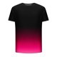 thumbnail image 3 of Mens Casual Pantalones Cortos Raya Impresión Suéter Fitness Deportes Camiseta, Poliéster Cuello Redondo Blusa para Al Aire Libre, Diario Y Primavera Verano Desgaste, 3 of 5