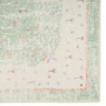 thumbnail image 3 of KUKOON Vintage Faded Green Washable & Non Slip Area Rug, 3 of 5