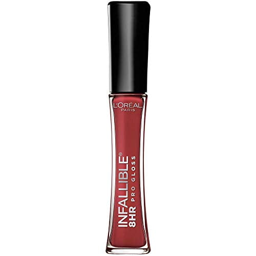 Lâ€™Oreal Paris Makeup Infallible 8 Hour Lip Gloss, Comfortable