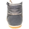thumbnail image 4 of Minnetonka Womens Torrey Suede Indoor and Outdoor Bootie Slippers, 4 of 5