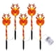 thumbnail image 1 of Luces Solares Navidad Solar LED Copo Nieve IP65 Impermeable Rojo, 1 of 9