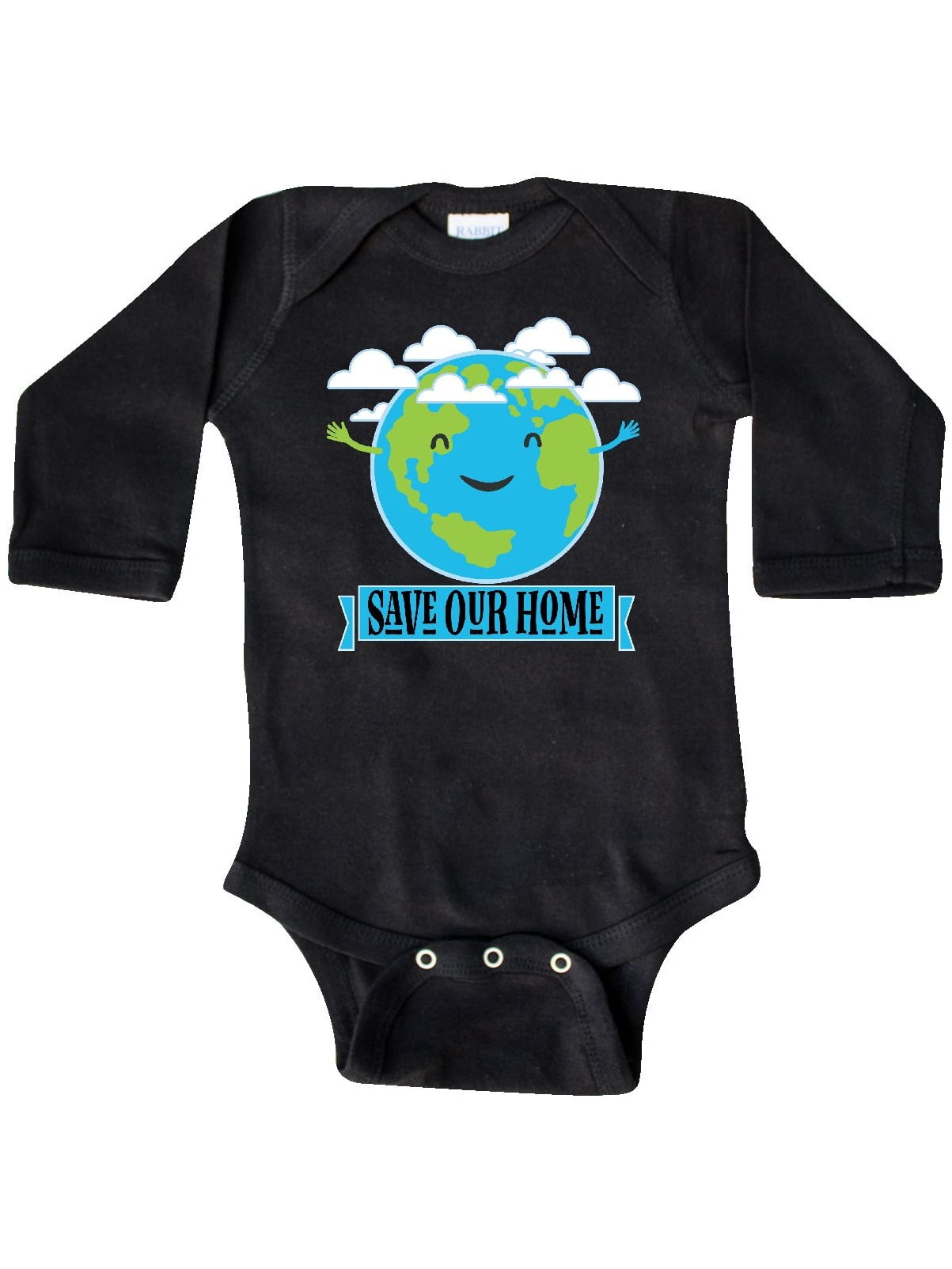 inktastic This is Fine Earth on Fire Long Sleeve Creeper