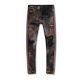 thumbnail image 1 of Jordan Craig Men's Sparta Striped Splatter Denim Jeans Wildfire jm3441-wildfire, 1 of 1