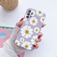 thumbnail image 1 of Para Samsung Galaxy A52 A52S A72 A32 funda de teléfono a prueba de golpes para Samsung A 72 32 52 fundas de silicona con flores bolsas de parachoques Tan Jianjun unisex, 1 of 2