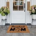thumbnail image 4 of Front Door Mat Indoor Door Mat Front Door Mat Outdoor Entrance Baseball Sports Copy Floor Mats Door Mats Holiday Home Decor Mats Rug Corner s for Carpets Small Kitchen Rugs Non Slip 16x24IN, 4 of 8