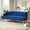 Dark Blue, variant on Christopher Knight Home 3-Seat Tufted Sofa, Contemporary Fabric Couch with Wooden Legs, Beige