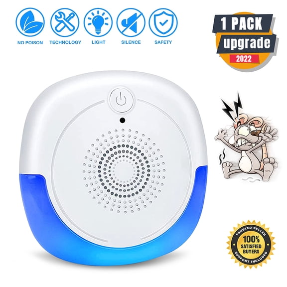 Ultrasonic Pest Repeller,Roach Killer, Ultrasonic Pest Control Mosquito Repellent Indoor for Home, Office, Repel Bugs for Roaches Spiders Flies Mosquitoes bat Fleas Rodents