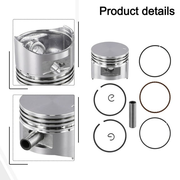High Performance Piston and Rings Set for Honda GX100 Engine 13101Z0D000