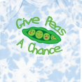 thumbnail image 4 of Inktastic Give Peas a Chance. Boys or Girls Baby Bodysuit, 4 of 5