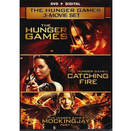 The Hunger Games 3-Movie Set: The Hunger Games / The Hunger Games: Catching Fire / The Hunger Games: Mockingjay Part 1 (DVD + Digital Copy))