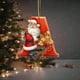 thumbnail image 3 of Adornos Navideños Colgantes con 26 Letras para Árbol de Navidad, Personalizados, para Hacer Tú Mismo., 3 of 6