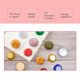 thumbnail image 5 of Toystoory 100 piezas de papel de aluminio dorado / plateado / rojo / verde / azul para hornear muffin cup cake wrappers case Herramientas y accesorios para hornear azul Toystoory HA0096-01B, 5 of 6