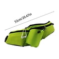 thumbnail image 3 of Aodebiao Ceinture de Course Hydratante avec Porte-Bouteille d'Eau, Sac Banane Réglable pour Course, Randonnée, Cyclisme, Entraînement Physique, Sports, Marathon, Trail, Voyage, Rangement pour Téléphone, Sans Rebond, Sac Banane Léger, 3 of 6
