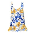thumbnail image 2 of Rciityk Tank Top for Women Summer Round Neck Sleeveless Tunic Shirts Casual Loose Fits Floral Print Dressy Tees Beach Vacation Clothes, 2 of 5