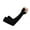 Black, variant on Breathable Moisture Wicking Arm Sleeves With Finger Hole Cooling Sleeve Arm Protections For Hiking Gardening