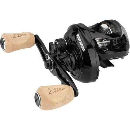KastKing Megatron 200 Baitcasting Fishing Reel Wide Spool High Line Capacity Casting Reel 7+1 Double Shielded Stainless Steel BB 8 Button Magnetic Brakes 6.4:1 Gear Ratio 28.6 lbs of Smooth Drag