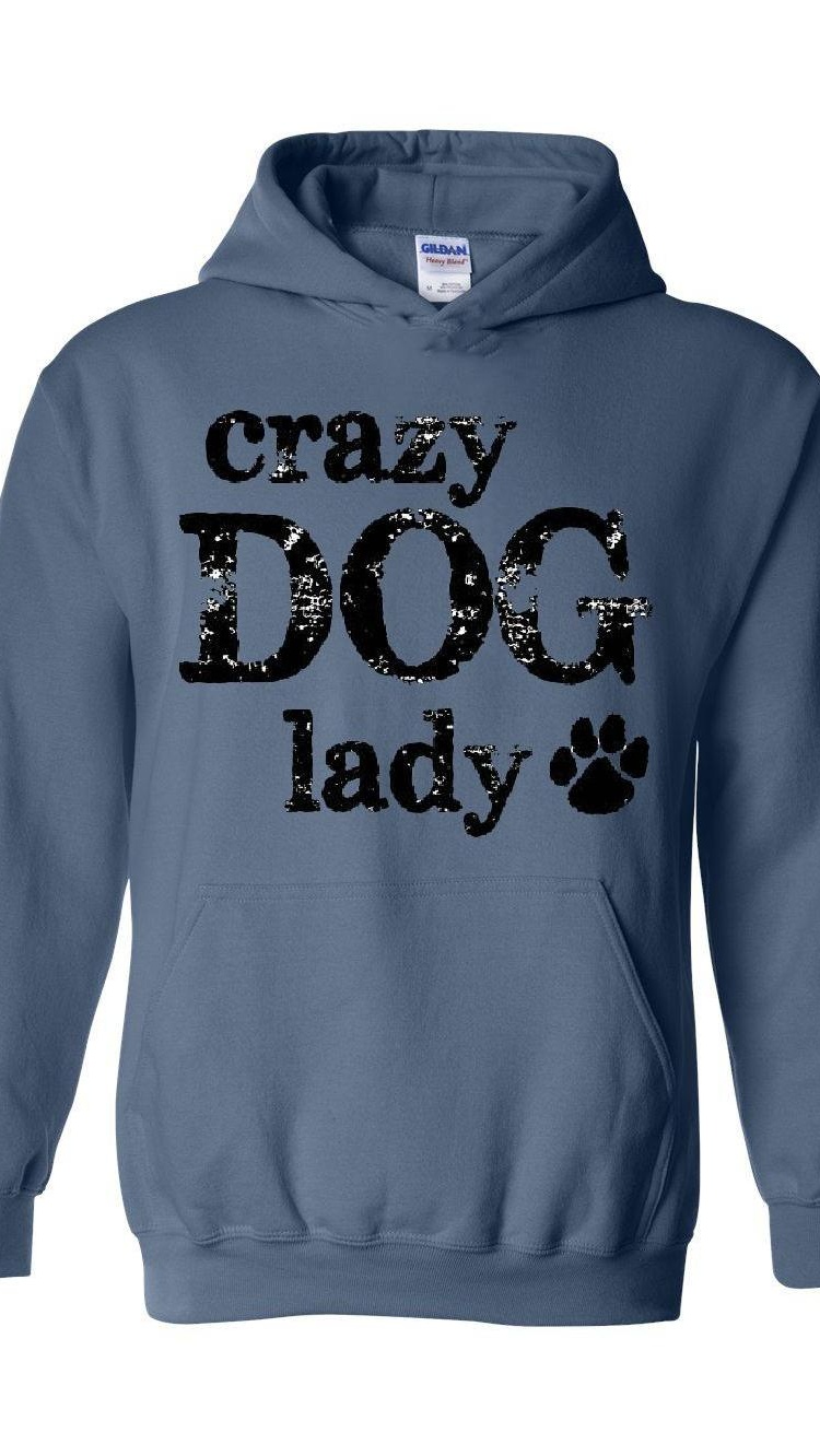 crazy dog lady sweatshirt