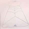 thumbnail image 7 of HOOUN Sexy Body Bra Harness Chain for Women Rhinestone Chest Body Lingerie Jewelry-Gold, 7 of 7