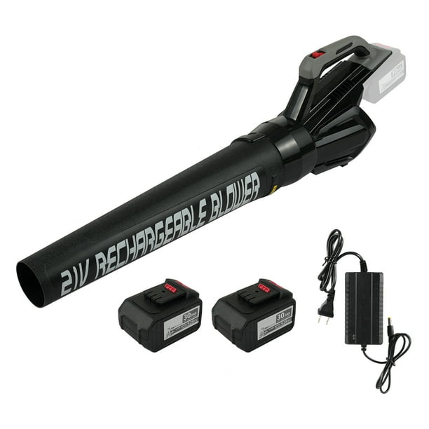 Soplador de tormenta fuerte con batería de litio, soplador de hoja caduca, soplador de polvo, sopladores de hojas para patio, acera, pequeño
