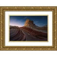 thumbnail image 1 of Pablo, Juan de 14x11 Gold Ornate Wood Framed with Double Matting Museum Art Print Titled - Twisted, 1 of 4