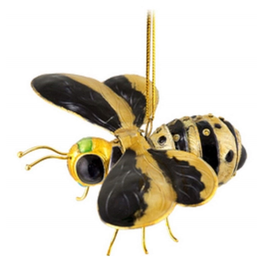 Articulated Bumble Bee Hanging Ornament 4 Inches Original - Walmart.com