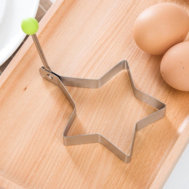 Poêle à Frire pour Oeufs en Acier Inoxydable, Antiadhésive, Modèle de Poêle à Frire pour Oeufs, Poêle à Frire pour Oeufs en Forme de Cœur, Riz pour Oeufs Pochés