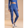 thumbnail image 2 of Women’s Seamless High Fashion Leggings, Moisture Wicking Activewear, 2 of 4
