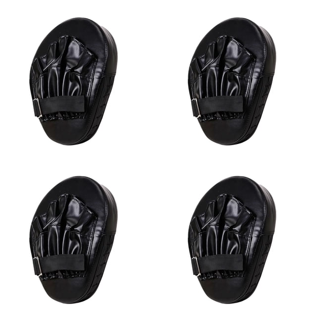 YWIYIUD 4PCS Portable Thickened Boxing HandTarget 7.09x9.84Iinch Practical BoxingPads Coaching StrikeShield Suitable for Adults and Teens Training