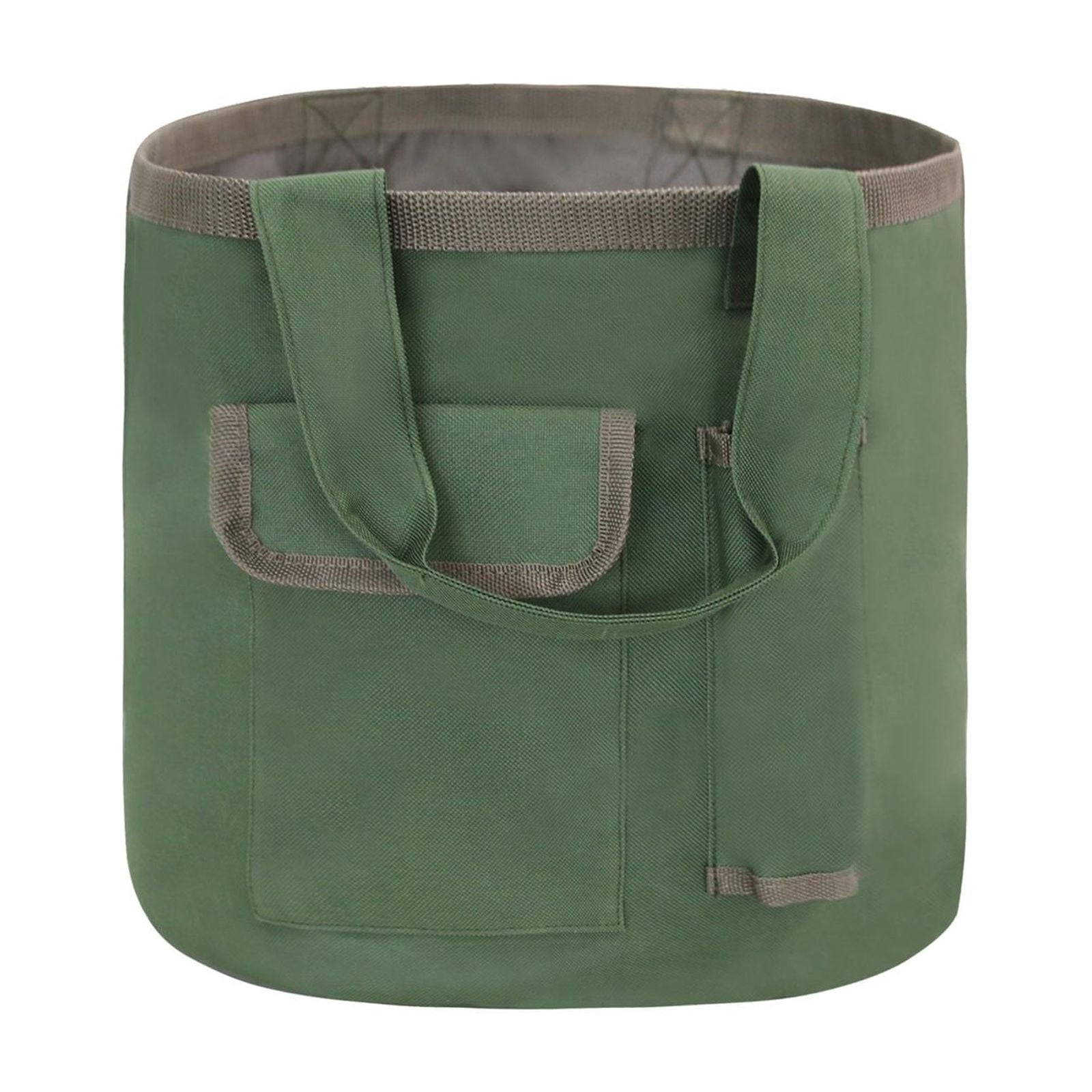 Miulika Garden Tool Bag Garden Bucket Organizer Indoor Outdoor Multifunctional Round Organizer Bucket Tool Organizer Gardening Bucket