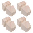 thumbnail image 5 of Couch Leg Replacement Wood Furniture Feet Diy Versatile Decor Styles 4Pcs Round Shape, 5 of 5