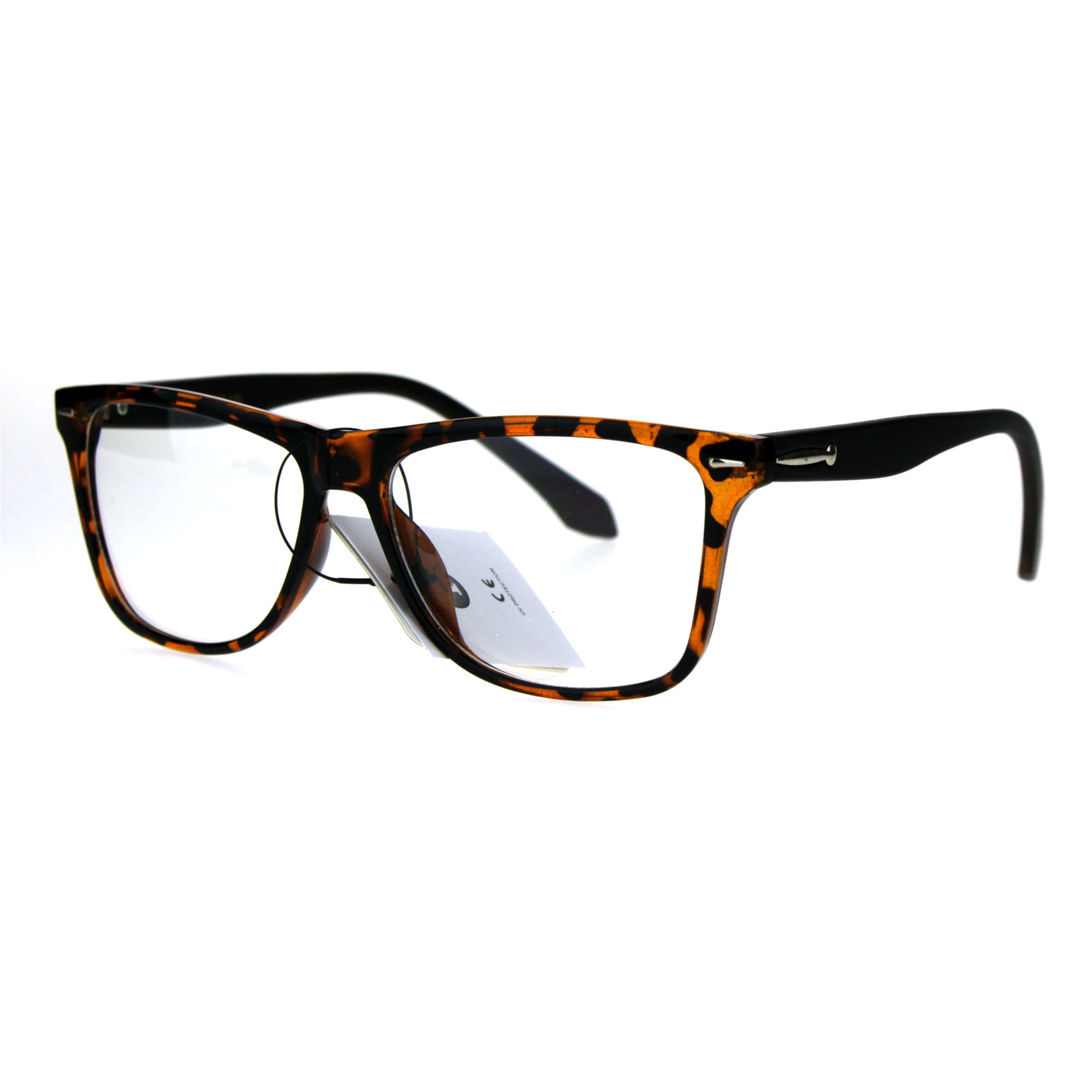 Rectangular Eyeglasses Clear Lens Glasses Frame Unisex 