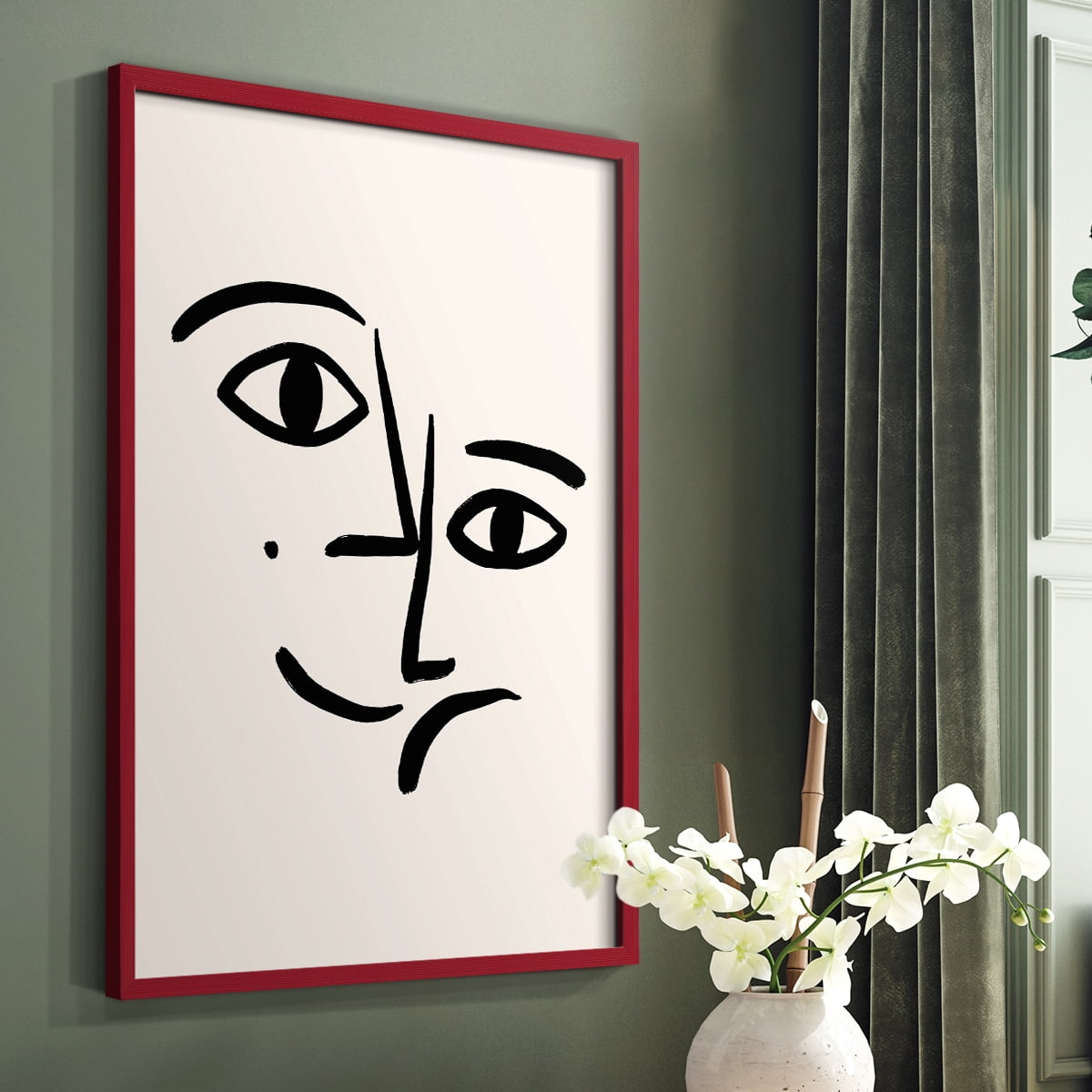 Matisse CCXXIII in Solid Wood 8 x 10 Framed Print