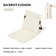 thumbnail image 3 of Silla plegable para acampar cómoda silla perezosa individual suministros para exteriores (blanco) Hugtrwg Para estrenar, 3 of 5
