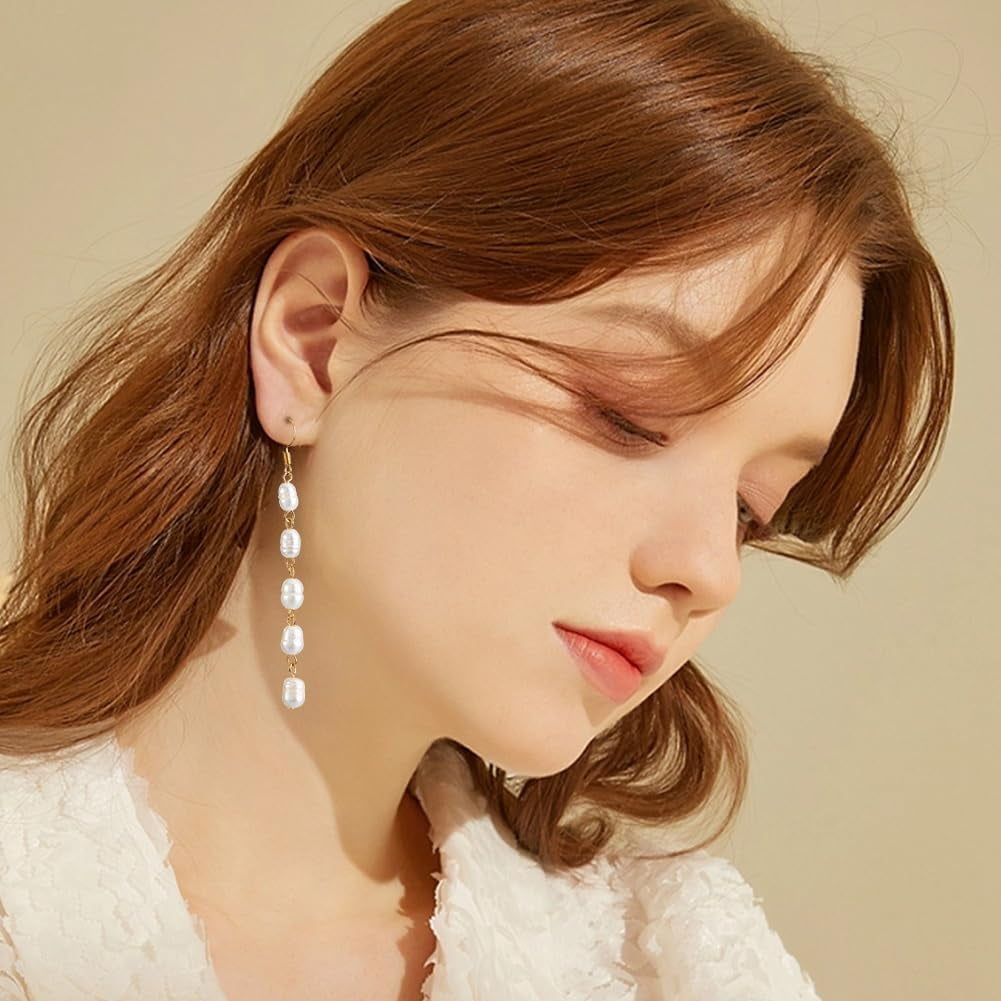 1 box DIY Jewelry Making Finding Kit Including Natural Pearl Loose Beads Iron Eye Pin Brass Round Spacer Beads Mixed color 200pcs/box
