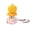 B, variant on Cute Cartoon Animal Press Keyboard Fidget Keychain, Mini Mechanical Clicky Keyboard Fidget Button Stress Relief Toy with Lanyard, Portable Sensory Decompression Bag Pendant for Adults