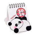 thumbnail image 1 of Mini calendario de escritorio con diseño de panda de dibujos animados para 2024, ideal para planificar y autodisciplinar. Estilo B, 1 of 9