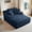 Blue, variant on Oversized Chaise Lounge Chair Indoor Corduroy Sofa Bed with Throw Pillows Recliner Chair Comfy Large Deep Seat Sofa Couch for Living Room, Bedroom, Apartment (White)