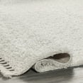 thumbnail image 4 of nuLOOM Neva Modern Tasseled Shag Ivory 6' 7" x 9' Modern Area Rug, 4 of 9