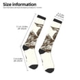 thumbnail image 2 of KLL Cow 1 Print Cool Socks Men's Women's Crew Socks Funny Crazy Novelty Stockings, 2 of 6