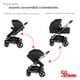 thumbnail image 3 of Carriola Travel System Eclipse Negro, 3 of 6