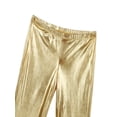 thumbnail image 5 of CHICTRY Mens Retro Disco Dance Pants Vintage Bell Bottom Flared Pants Trousers Stage Show Clubwear Gold X-Large, 5 of 7