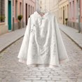thumbnail image 6 of ICHUANYI Women's Floral Embroidered Tops Peasant Blouses Long Sleeve Button Up Shirts Retro Button Long-Sleeved Top, 6 of 6