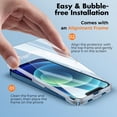 thumbnail image 3 of Protector de pantalla UnbreakCable de cristal templado para iPhone 12/12 Pro, 3 of 8