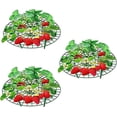 thumbnail image 2 of 3 x marco para plantar fresas Soporte para fresas para repeler los caracoles Rejilla protectora para evitar que las fresas se pudran bajo la lluvia, 2 of 5