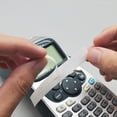 thumbnail image 2 of Bigger Label Maker Tape, 0.47" x 13 ft, Black on White, 6 Count, 6 Pack, 2 of 3