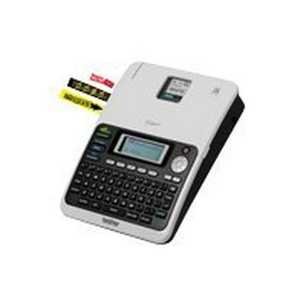 Brother P-Touch PT-2030 - Labelmaker - two-color (monochrome) - thermal transfer - Roll (0.7 in) - 180 dpi - up to 23.6 inch/min - black/white